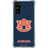 Auburn University Logo Blue Galaxy S20 FE Clear Case